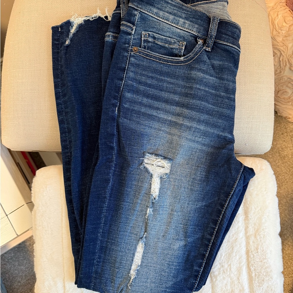 BKE Distressed Ankle Skinny Women's Jeans